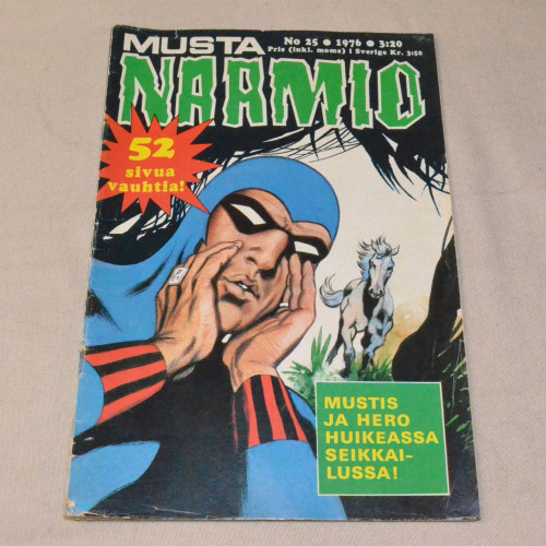 Mustanaamio 25 - 1976